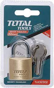 2744- قفل نحاس 30مم توتال TLK32302
