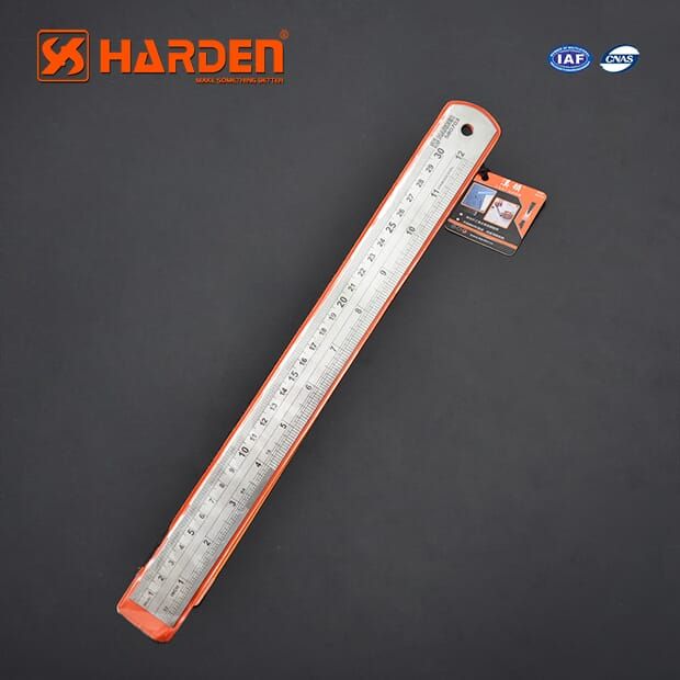 3520- مسطرة حديد 50 سم  HARDEN 