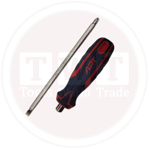 2770-مفك 2 لون قلاب PH2xSL6 طول 150مم APT AH145271-2Way