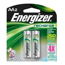 1529- كارت 2 حجر قلم شحن انرجايزر  ENERGIZER RECHARGEABLE AA