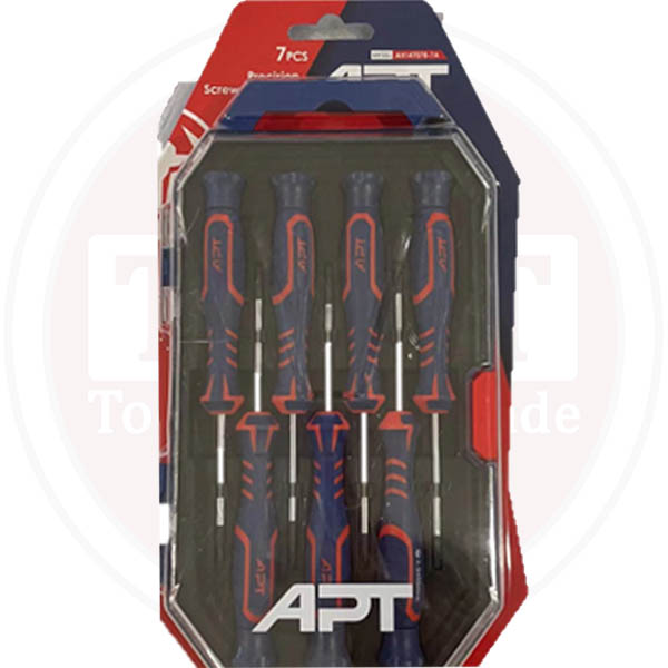 5031- طقم مفكات اليكتروني 3عادة+4 صليبة APT صينى AH147078-7A