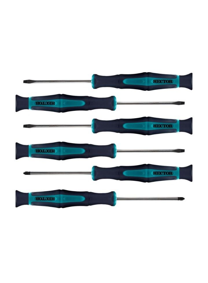 4501 - طقم مفك ساعاتي   6 ق  D211 HECTOR