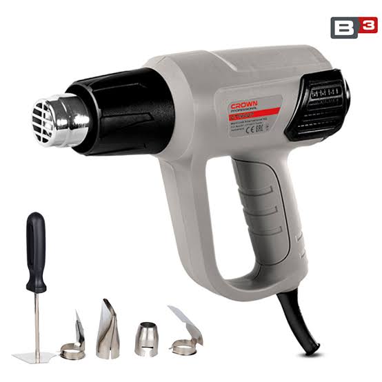 237- مسدس تسخين 2 سرعة 2000 وات كراون صيني  B3 CROWN CT3668A/ CT19007