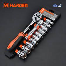 3858- طقم لقم هاردن  1/2" 12ق من10-24مم  صينى 510016