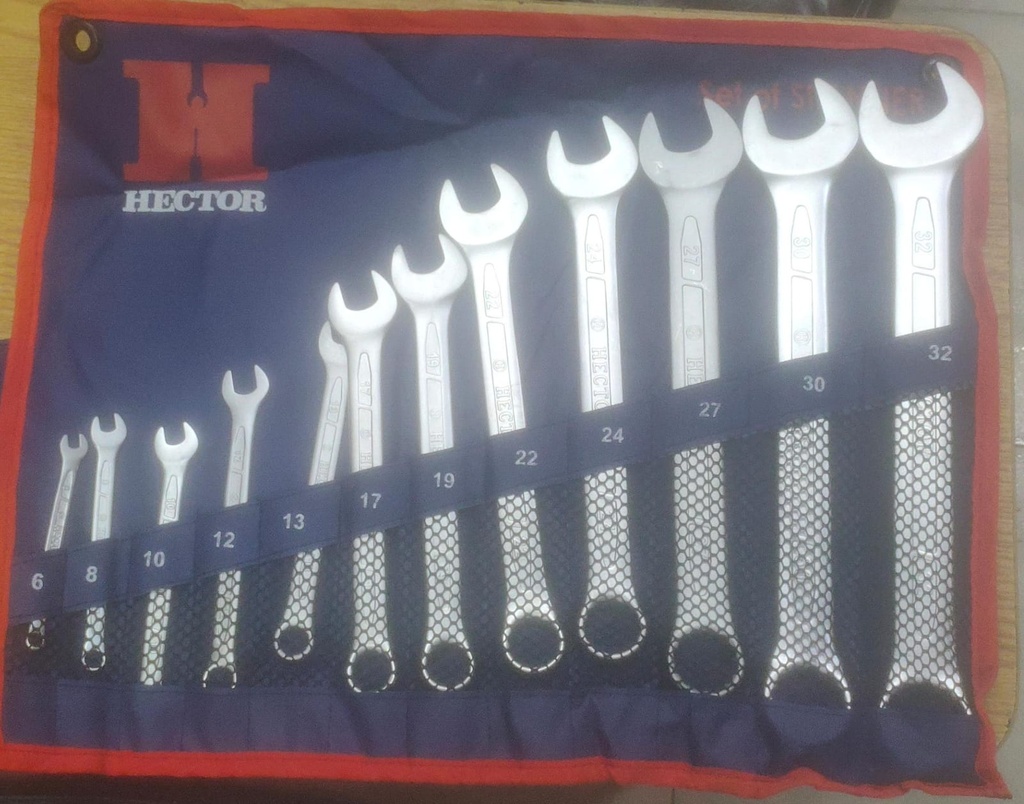 1675- طقم مفتاح ب/م 12 قطعة HECTOR-B701