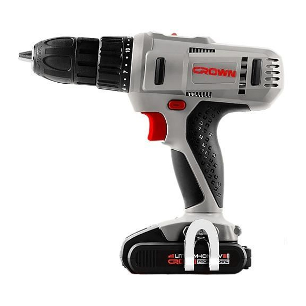 239 - شنيور فك وربط كراون 13 مم 50 نيوتن 2 امبير 24 فولت 2 بطاريه ليثيوم ايون CROWN CT21074L صيني