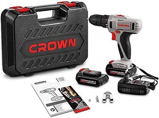 242- شنيور بطارية 12ف 10مم 17نيوتن 2بطارية كراون B3 CT21052LH2BMC صيني