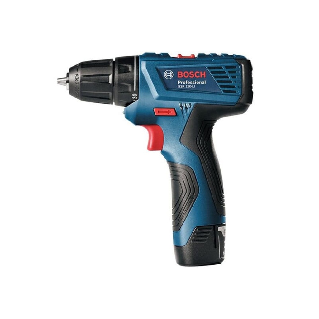 4649- شنيور 2بطارية 12فولت ماليزي  BOSCH GSB 120-LI