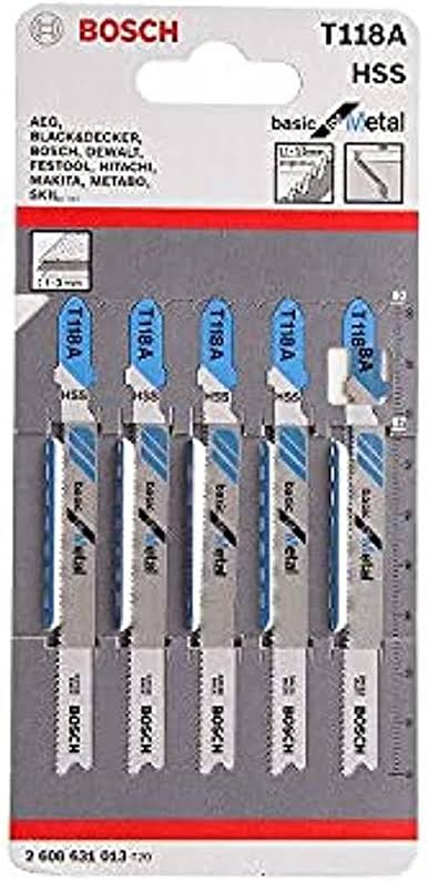 392- بوش سلاح منشار اركت للحديد قطعيه مستقيمه 5 قطع tT118 A