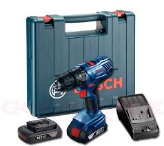 3694- شنيور 2بطارية 18فولت ماليزي BOSCH GSB 183-LI +2