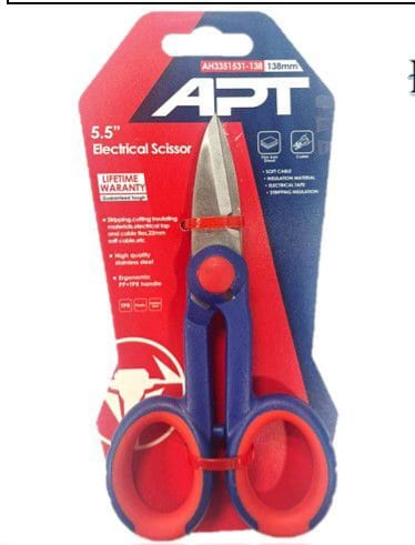 5541-مقص متعدد الاغراض 138مم  APT AH3351531 استانلس ستيل