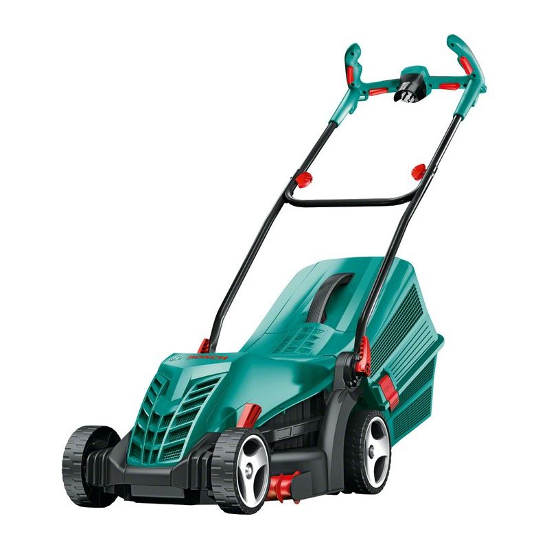 5558- ماكينة بوش قص النجيله والعشب الكهربائية 1300 وات 34سم BOSCH - ROTAK34 
