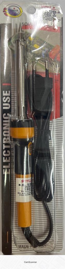 5599-  كاوية لحام 100 وات + لمبة بيان ELECTRONIG USE I KS-100 220 V 100 W