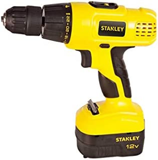 [11161300215700] 336- شنيور بطارية 12ف +بطارية ستانلي STANLEY STDC12HBK Ni-Cad