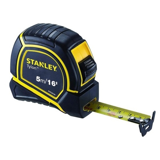 [STHT36194] 1451- متر قياس 5 م16"اصفر كاوتش ستانليSTALNEY