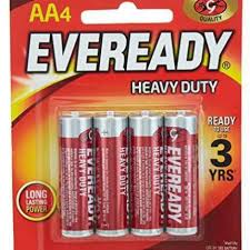 [Eveready AA] 1536- حجر قلم ايفريدي اسود AA