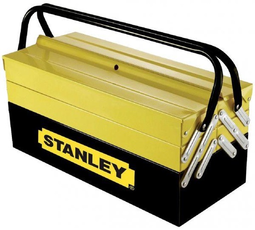 [1-94-738] 2142- شنطة عدة صاج 5درج ستانلي STANLEY