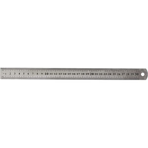 2678- مسطرة صلب 30سم FIT