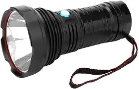 [LED FLASH] 3153- كشاف سعودي اسود كبير LED FLASH