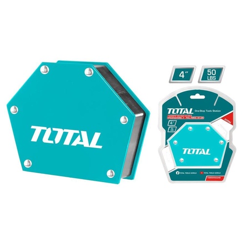 [TAMWH50046] 3661- حامل لحام مربع مغتاطيسي 4" توتال TAMWH50046
