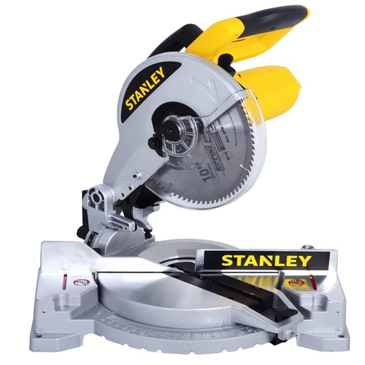 [500751101510] 4119- ديسك قطعيه زوايا ستانلي 10بوصه 1500 وات 2 صنية موديل STANLEY - STSM1510