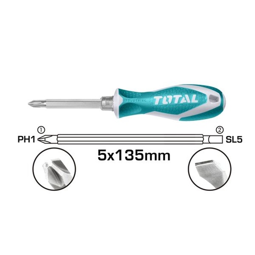 [THT250226] 4203- مفك قلاب توتال صينى THT250226