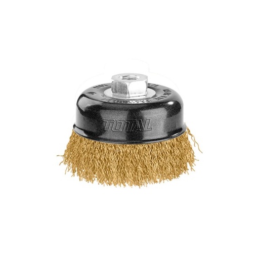 [TAC31035] 4230- فرشة سلك شنيور كباية 3" توتالTAC31035