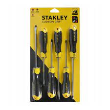 [STANLEY 0-65-007] 1461- طقم مفكات ع/ص 6ق ستانلي  STANLEY 0-65-007