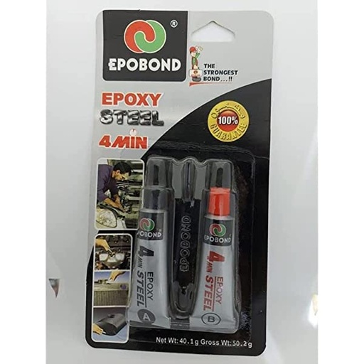 [745178493086] 2108- ايبوكسي معدن ايبوبند 32 جرام  EPOBOND EPOXY STEEL