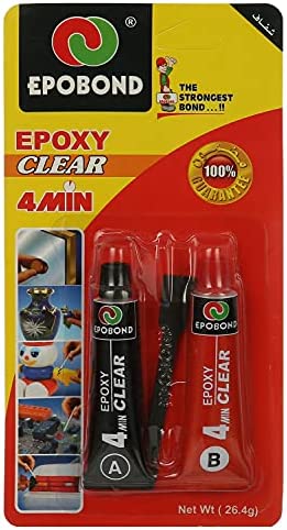 [EPOBOND EPOXY CLEAR] 2109- ايبوكسي شفاف ايبوبند 20.2  جرام  EPOBOND EPOXY CLEAR