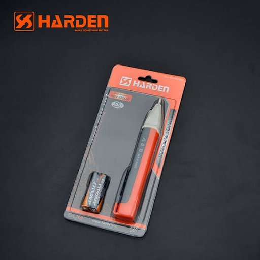 [660021] 4253- مفك تست كهرباء صوت 90--1000 ف هاردن Professional Non-Contact Voltage Detector 660021  Specifications: 90-1000V