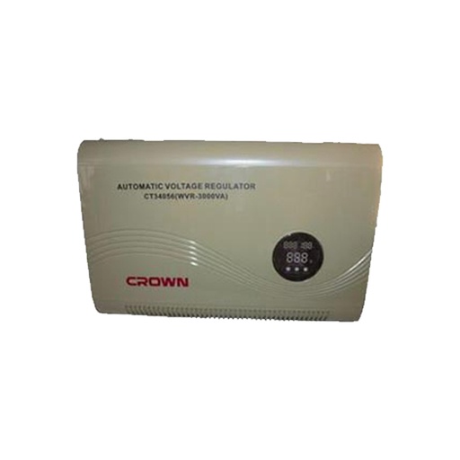 [8424200034035] 5130- مثبت تيار ديجيتال سلك نحاس140-260  2000وات CROWN CT34035 