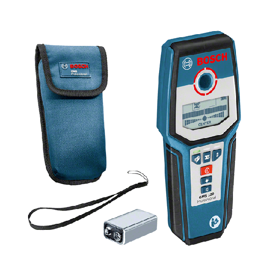 [542046050] 390- جهاز كشف معدن واسلاك عدل  BOSCH GMS120 