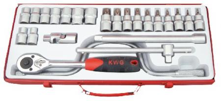 [543003231] 2723- طقم لقم تروكس 1/2" 25 ق KWG D 341525