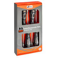 [RSL5000] 5333- طقم مفك لقمة 5 ق اسود تركي RETTA RSL5000