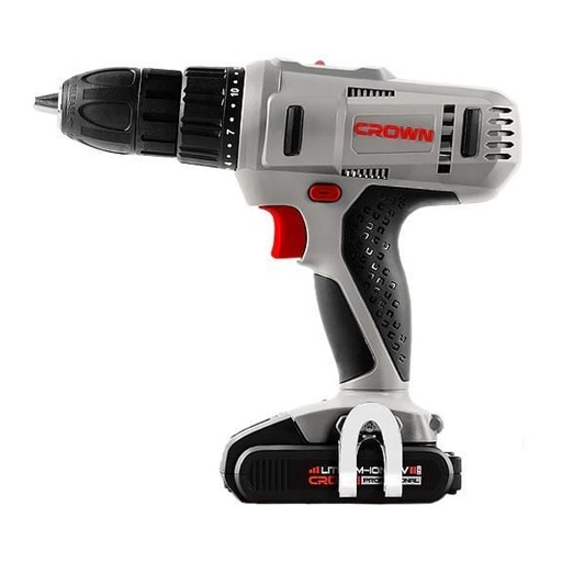 [8391008182105] 240 - شنيور كراون 13 مم 45 نيوتن 1.5 امبير 2 بطارية 18 فولت ليثيوم صيني CROWN CT21056L