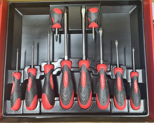 5543- طقم مفكات 9 قطعة تايوانى MAC TOOLS
