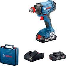 [6019G5223] 5561-شنيور فك وربط لقم 1/2 بوصه بطاريه18 فولت 3.0امبيرBOSCH GDX180-LI